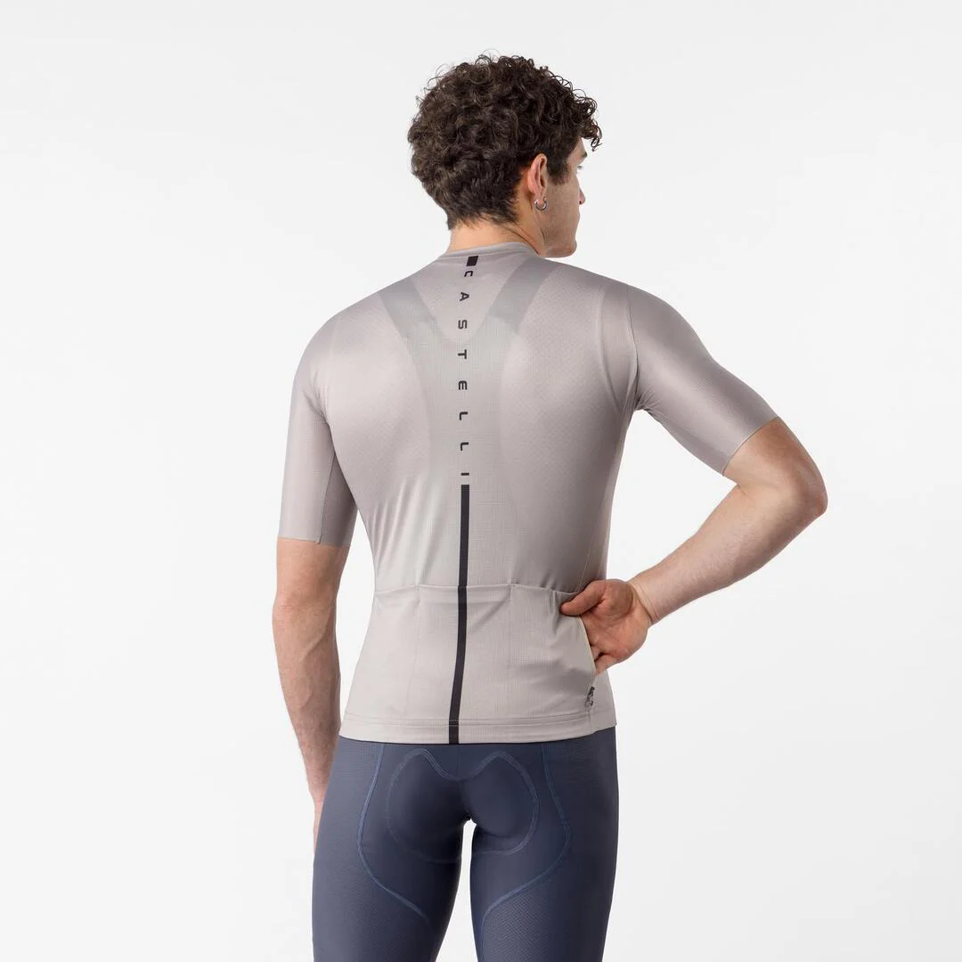 Castelli Men's Drittone Logo Short Sleeve Bike Jersey - Image 2