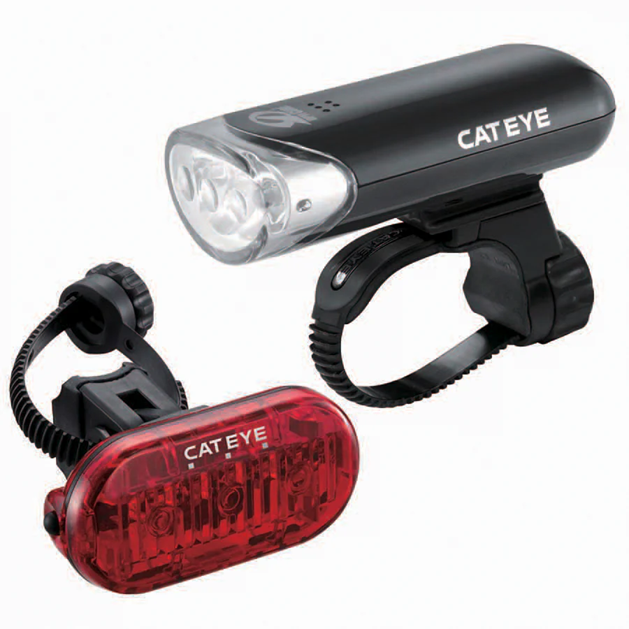 CatEye HL-EL135/Omni 3 Bike Light Set