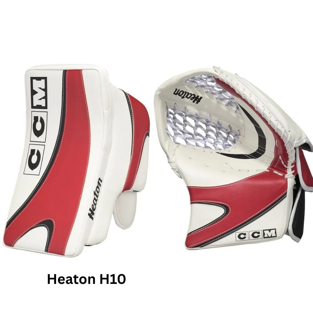 CCM Intermediate Heaton H10 Hockey Goalie Blocker+Trapper
