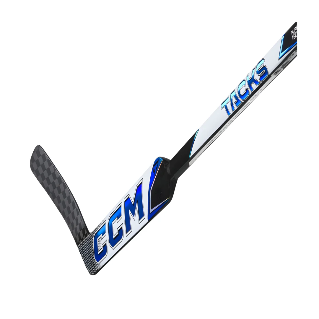 CCM Intermediate Tacks Royal Hockey Goalie Stick - Image 3