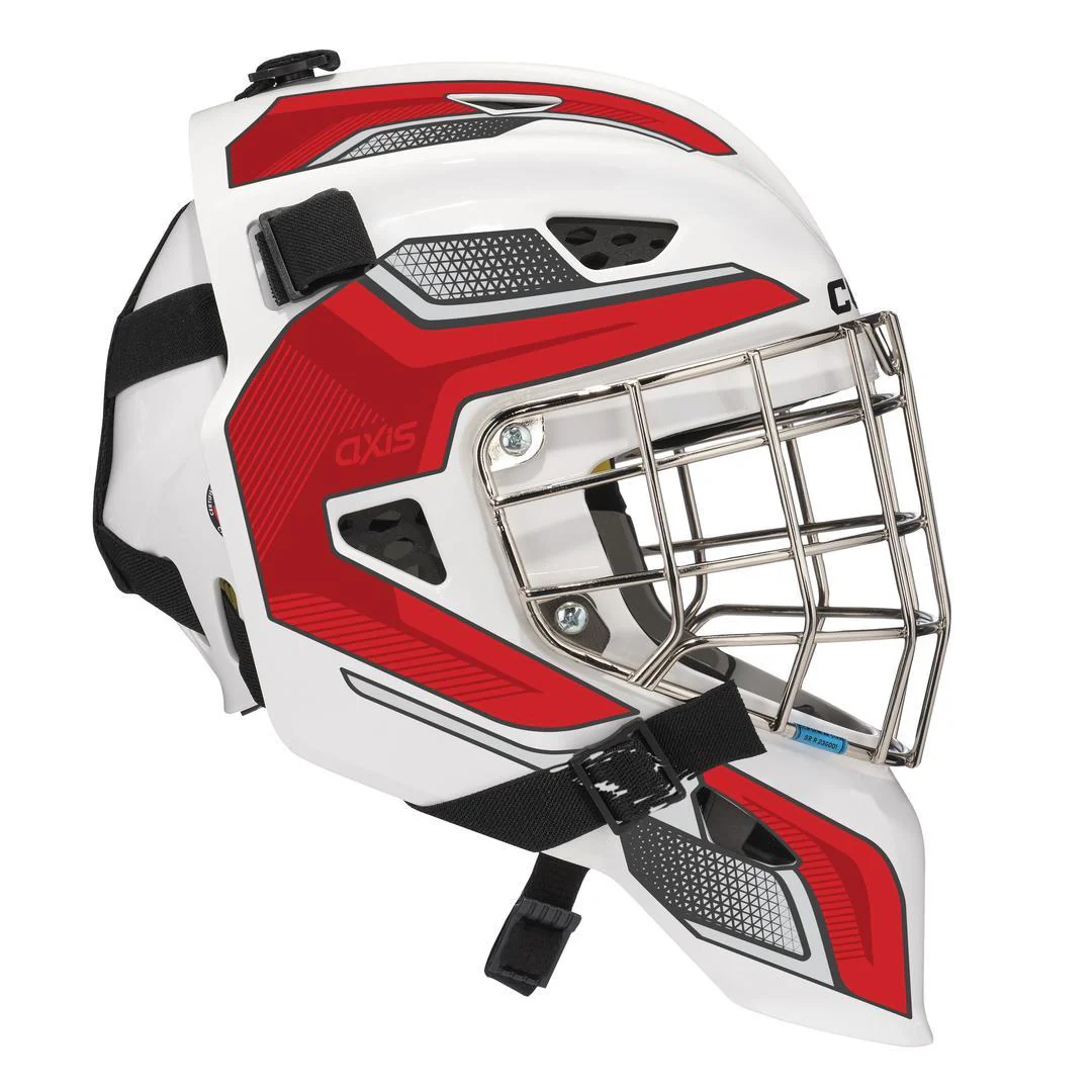 CCM Junior Axis F5 Decal Goalie Mask - Image 4