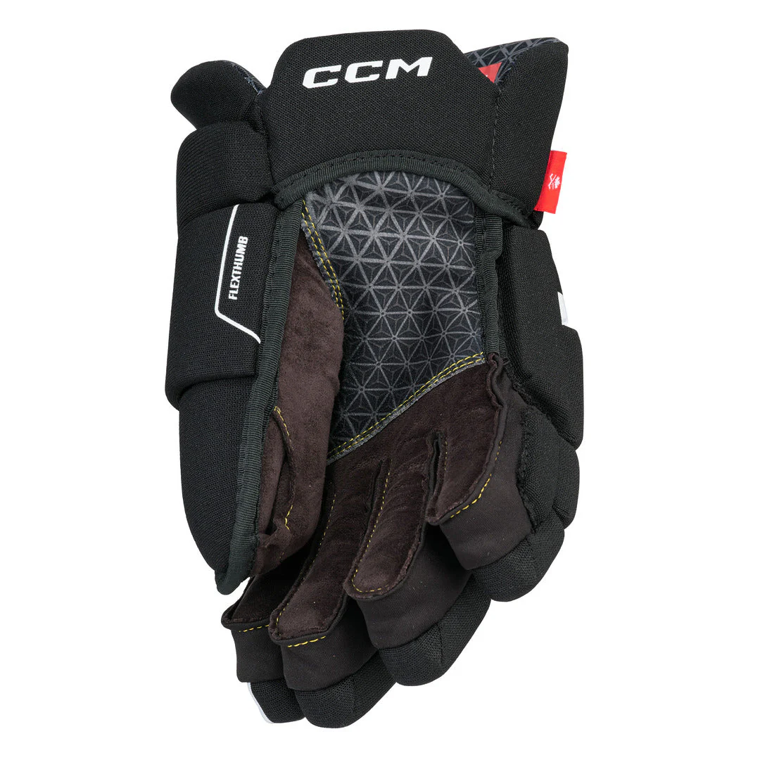 CCM Junior Tacks VECTOR Hockey Player Gloves (2023) - Image 2
