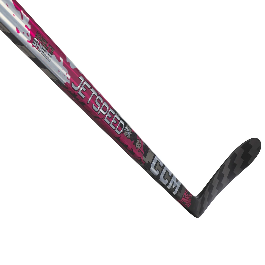 CCM Junior Women's JetSpeed FTW Pro Barbie Hockey Player Stick - Image 4