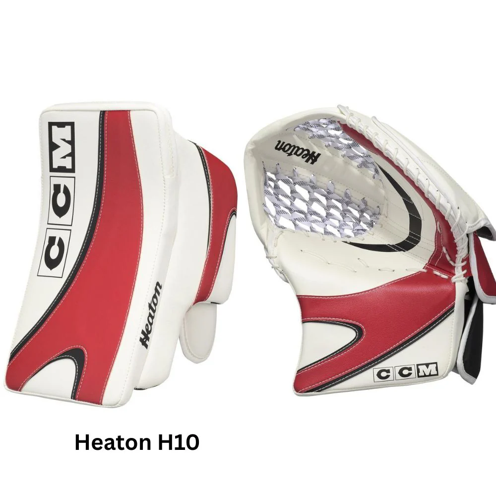 CCM Senior Heaton H10 Hockey Goalie Blocker+Trapper