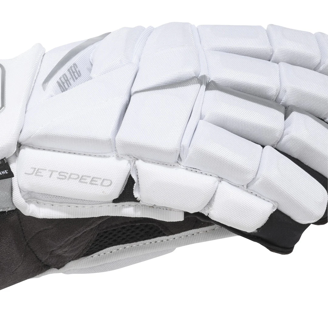 CCM Senior JETSPEED FT8 Pro White Hockey Gloves - Image 4