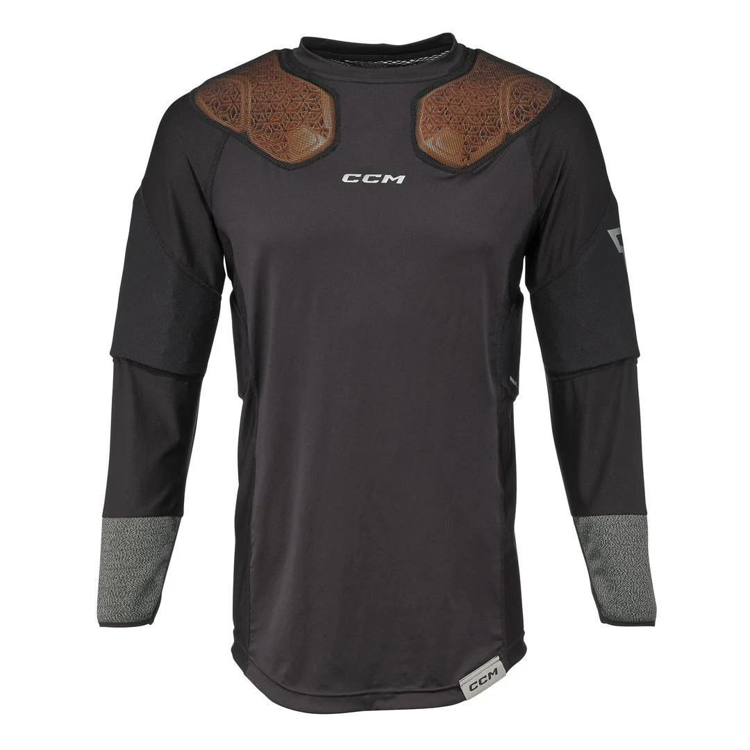 CCM Senior Pro Long Sleeve Hockey Goalie Base Layer Top