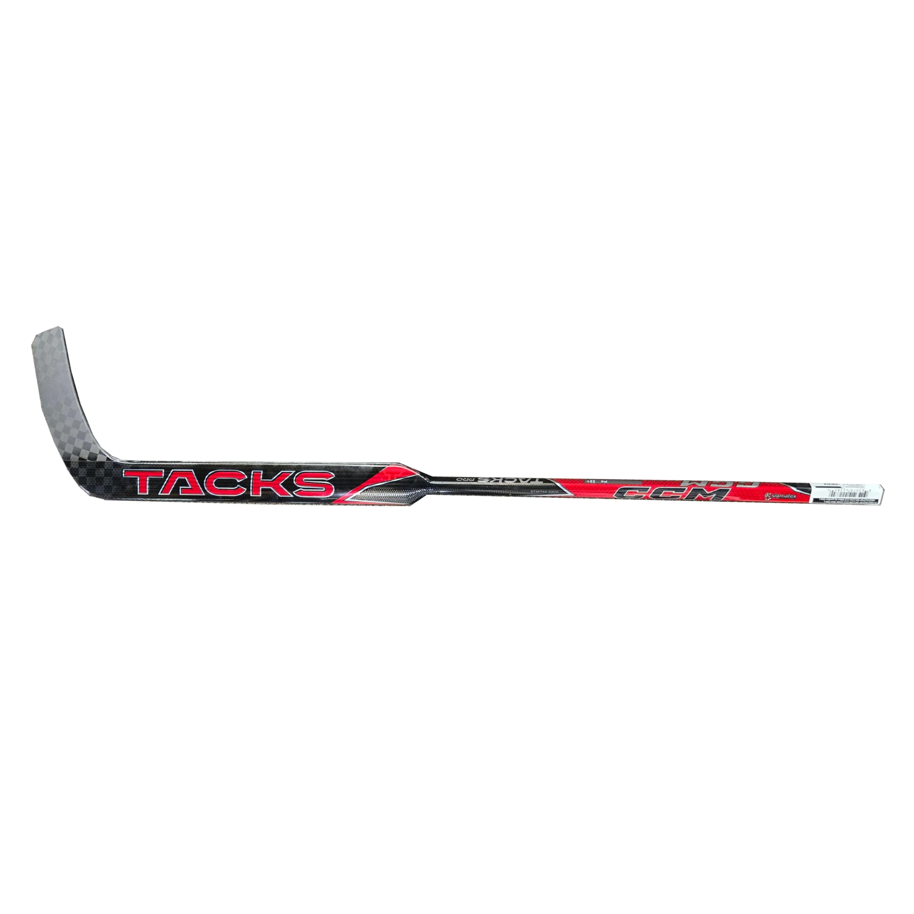 CCM Senior Tacks Pro Black/Red Hockey Goalie Stick - Image 2