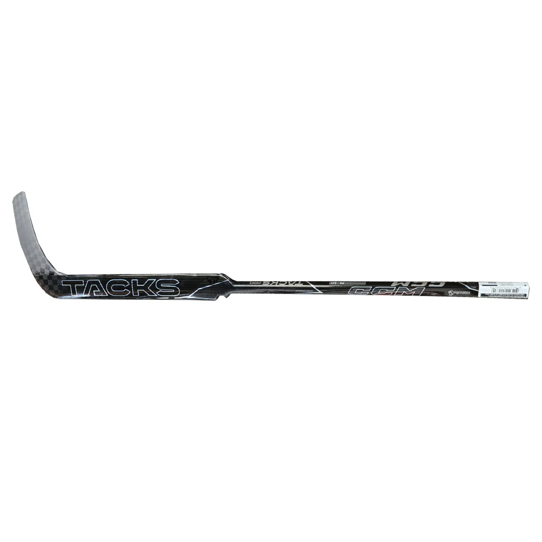 CCM Senior Tacks Pro Black Trigger Hockey Goalie Stick - Image 2