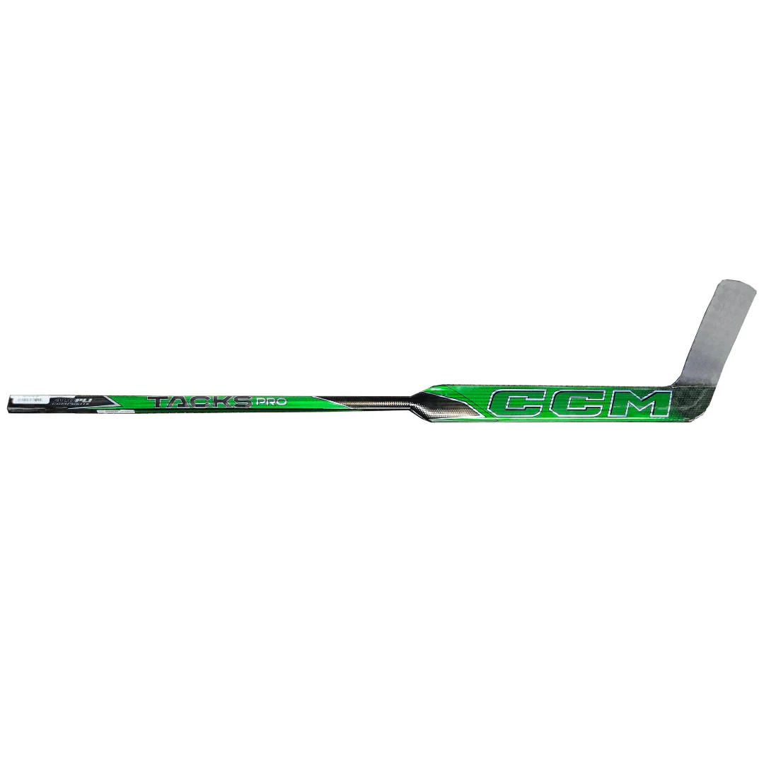 CCM Senior Tacks Pro Green/Black Hockey Goalie Stick