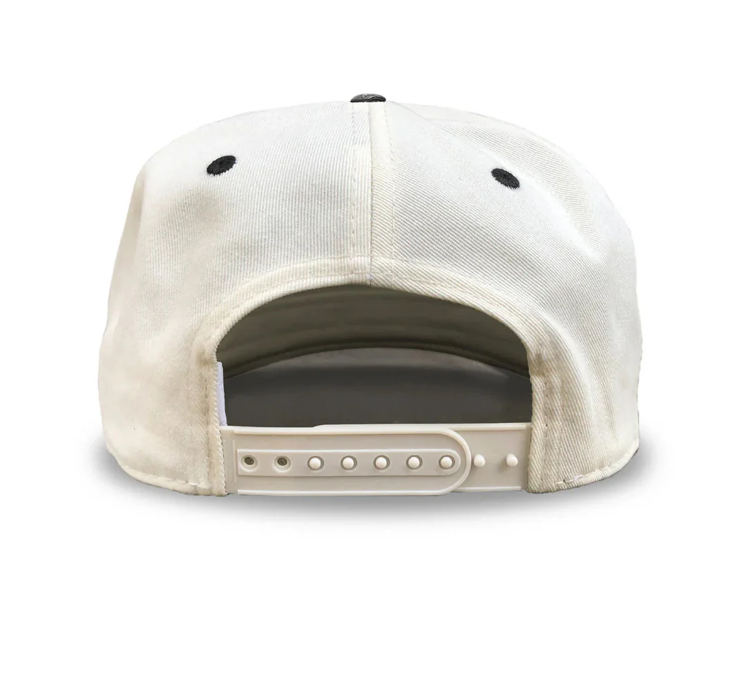 Celly Hockey Jackson Hole Hockey Club Snapback Cap Cream/Black - Image 2