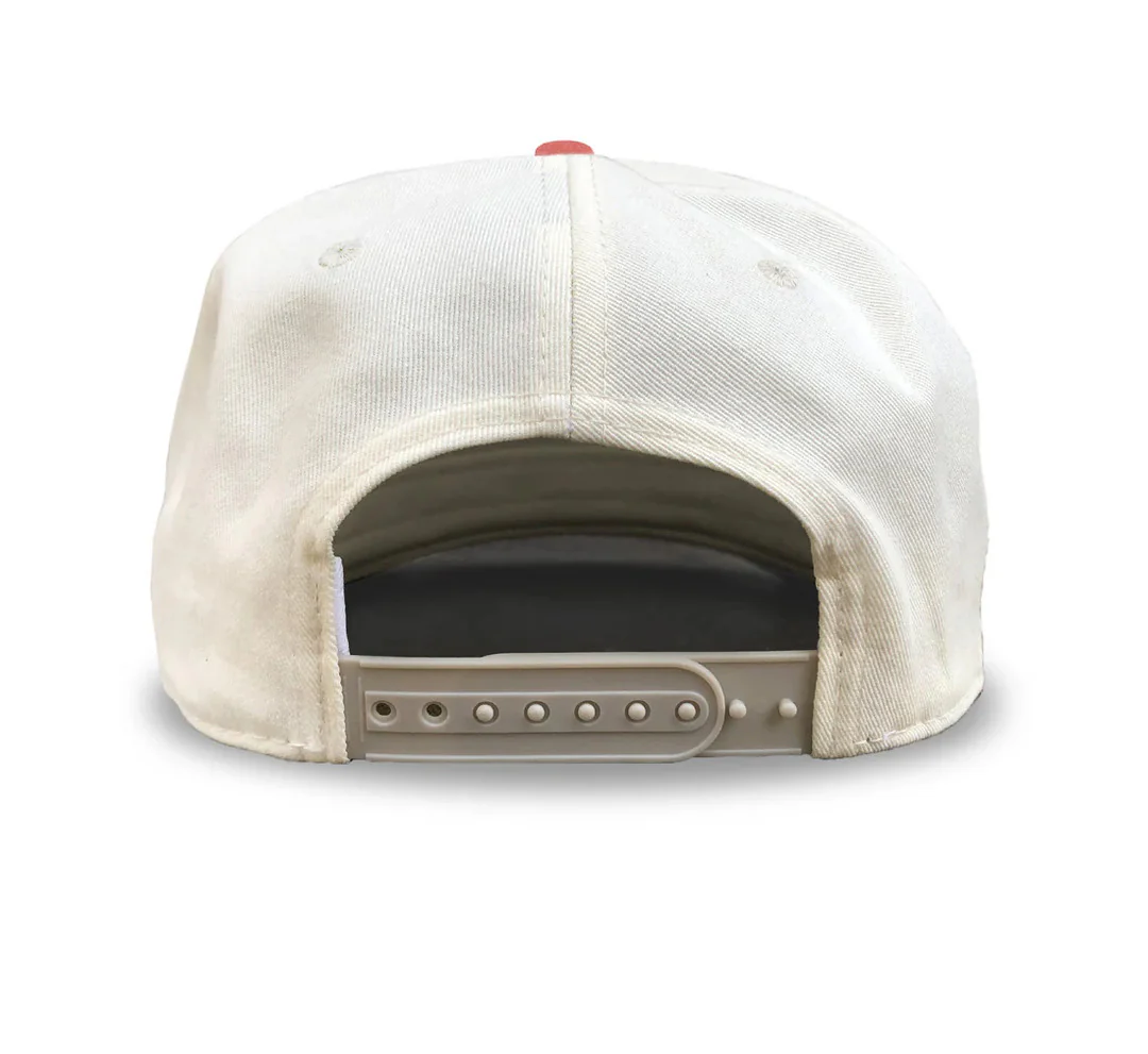 Celly Hockey Nantucket Hockey Club Snapback Cap Cream/Pink - Image 2