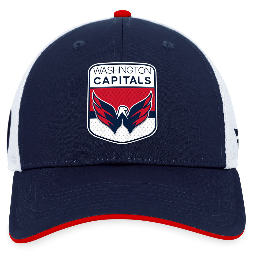 Fanatics Men's NHL Washington Capitals 2023 Adjustable Draft Cap - Image 4