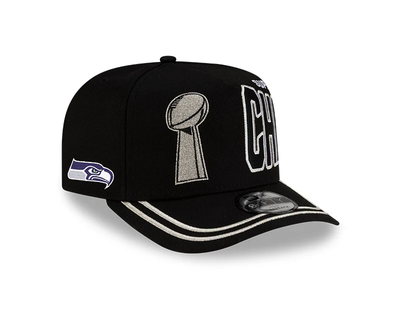 New Era Men's NFL Seattle Seahawks Super Bowl Champs Parade 950AF Hat - Image 2