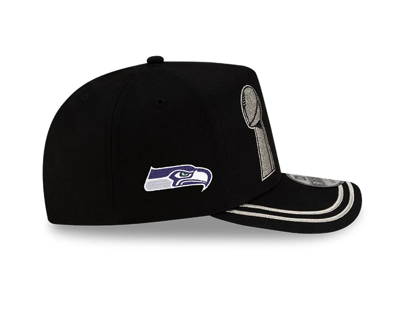 New Era Men's NFL Seattle Seahawks Super Bowl Champs Parade 950AF Hat - Image 6