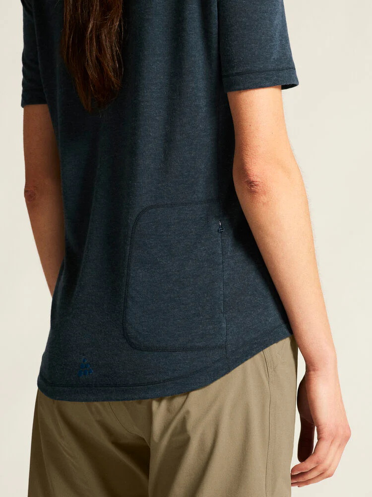 Craft Women's EveryDay Wool Short Sleeve Tee - Image 4