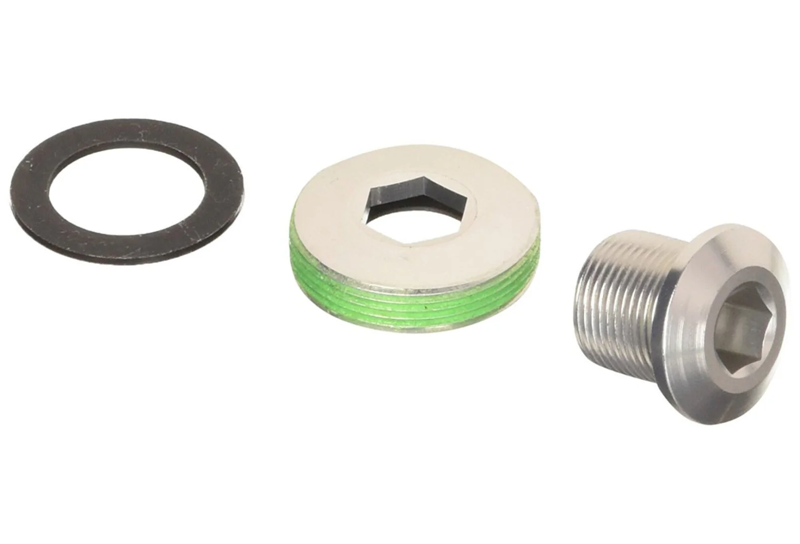 Crank Bolt M15/M26 Silver GXP