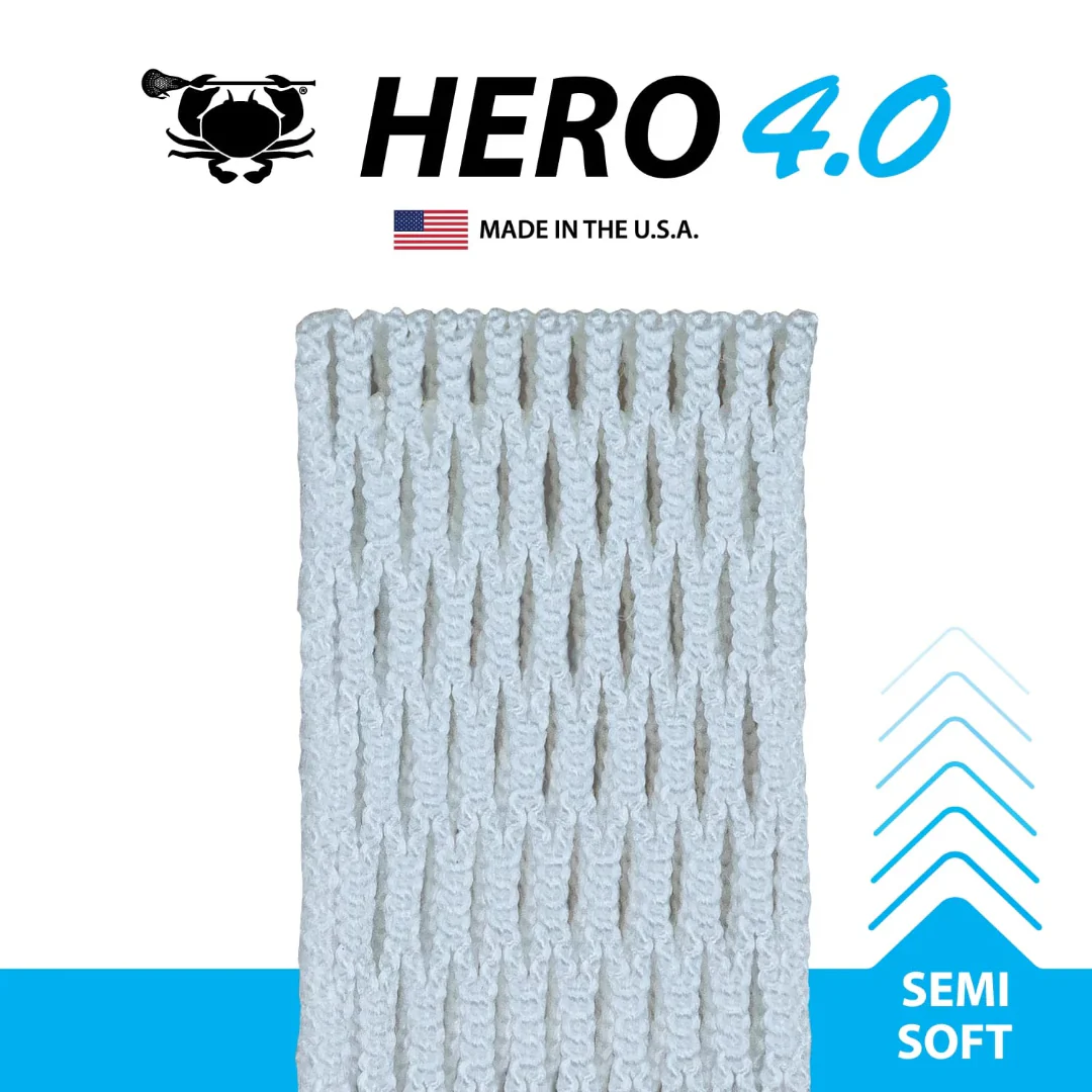 East Coast Dyes Hero 4.0 Semi-Soft Lacrosse Mesh