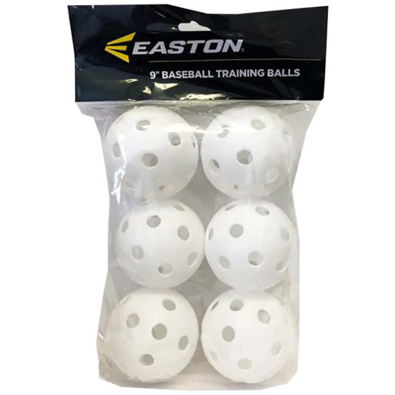 Easton 9" Wiffle Training Balls 6-Pack