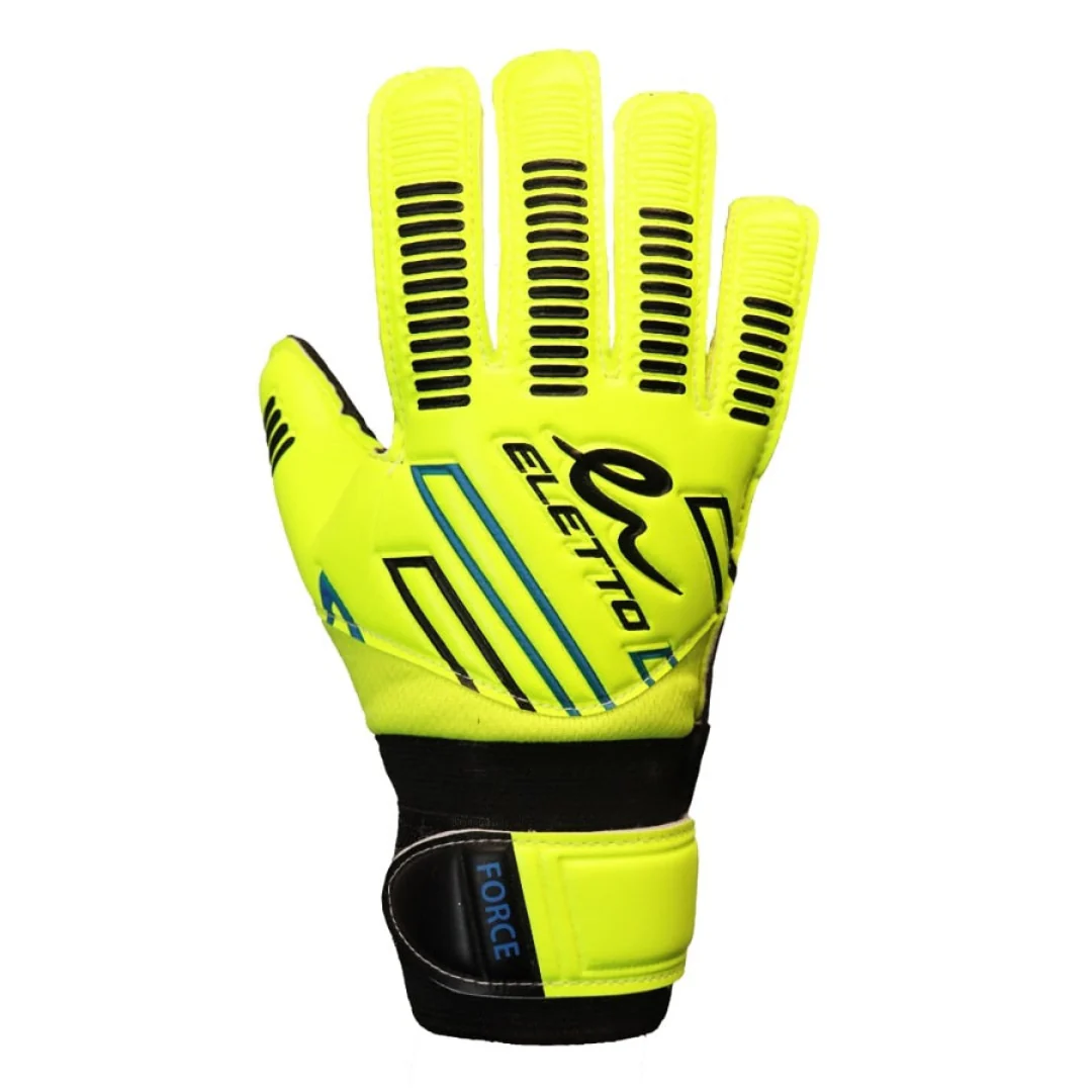 Eletto Uno Force Flat Soccer Goalkeeper Gloves