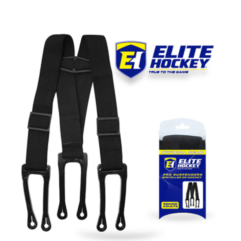 Elite Senior Pro Hockey Suspenders