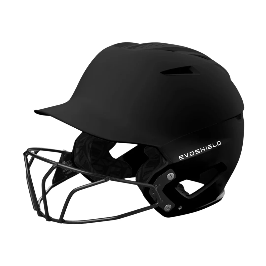 Evoshield XVT 2.0 Matte Batting Helmet with Facemask - Image 2