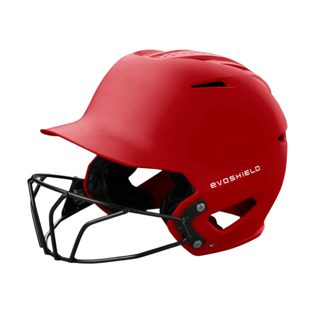 Evoshield XVT 2.0 Matte Batting Helmet with Facemask - Image 4