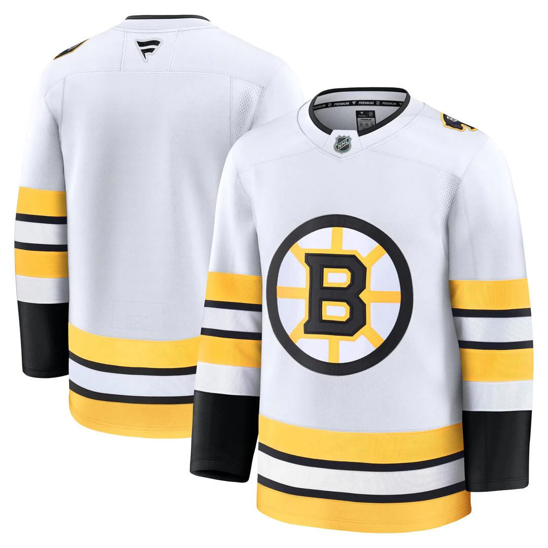 Fanatics Men's NHL Boston Bruins Premium Away Jersey - Image 3