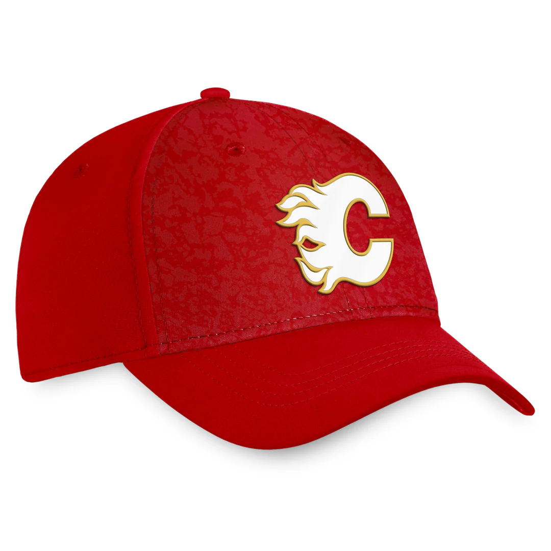 Fanatics Men's NHL Calgary Flames 2023 Rink Flex Cap - Image 4