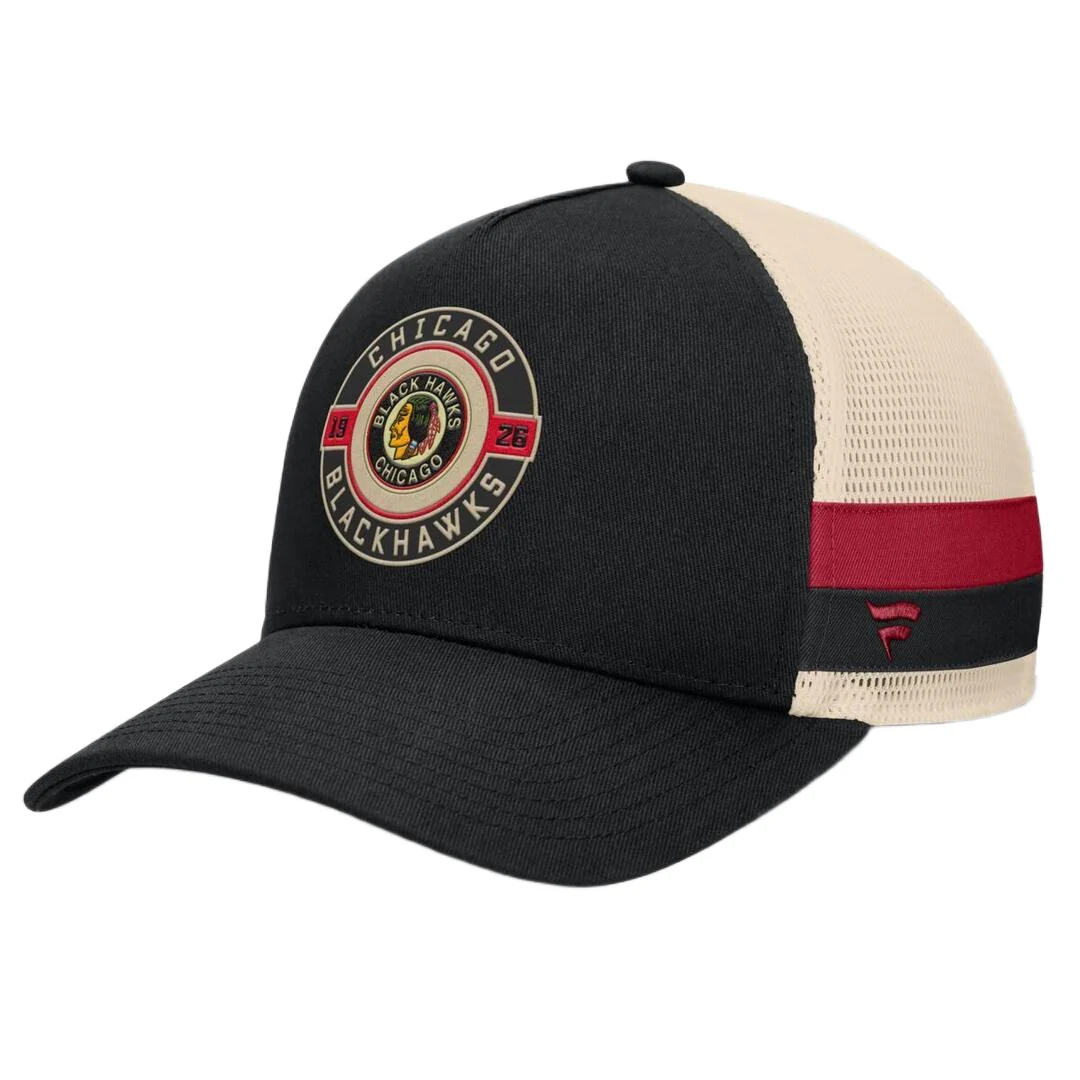 Fanatics Men's NHL Chicago Blackhawks 2025 Prestige 5 Panel A-Frame Hat