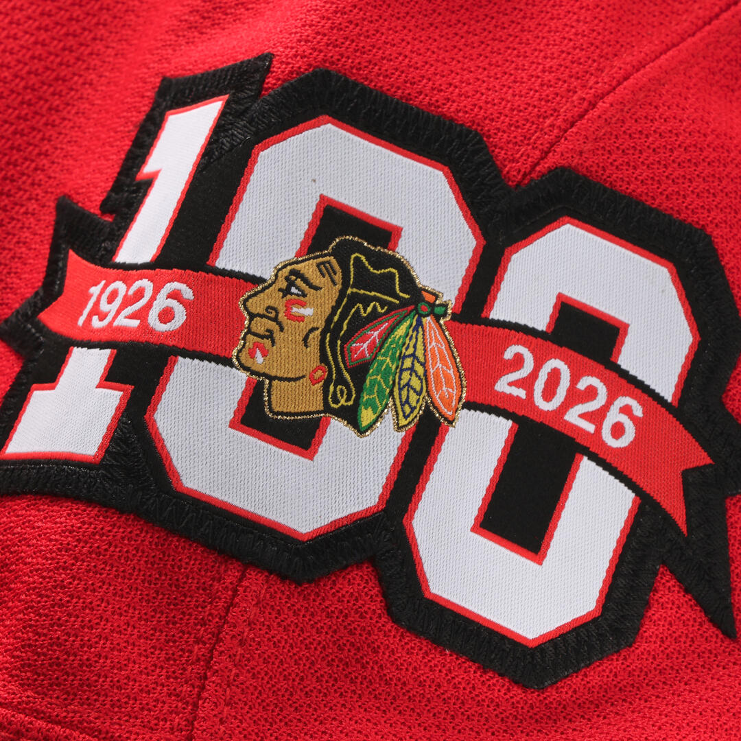Fanatics Men's NHL Chicago Blackhawks Connor Bedard Premium 100 Years Jersey - Image 4