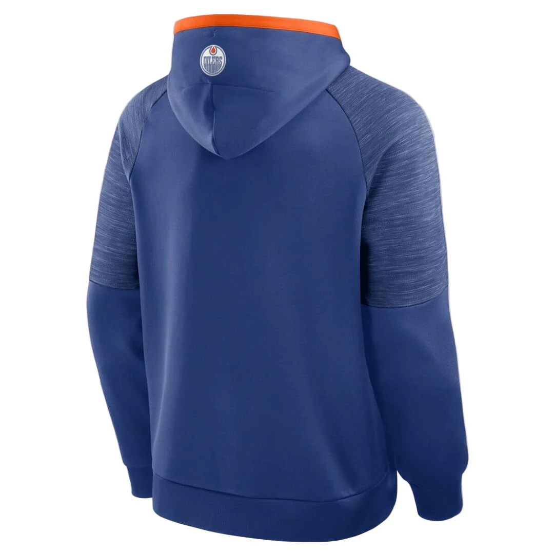 Fanatics Men's NHL Edmonton Oilers 2025 Defender Poly Hoodie - Image 2