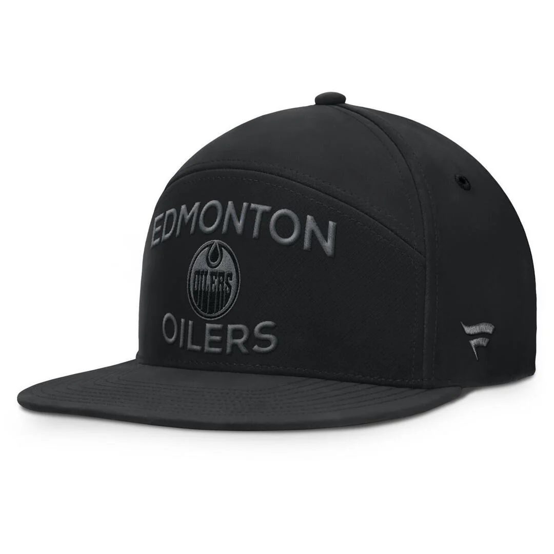 Fanatics Men's NHL Edmonton Oilers 2025 Road 5 Panel Hat