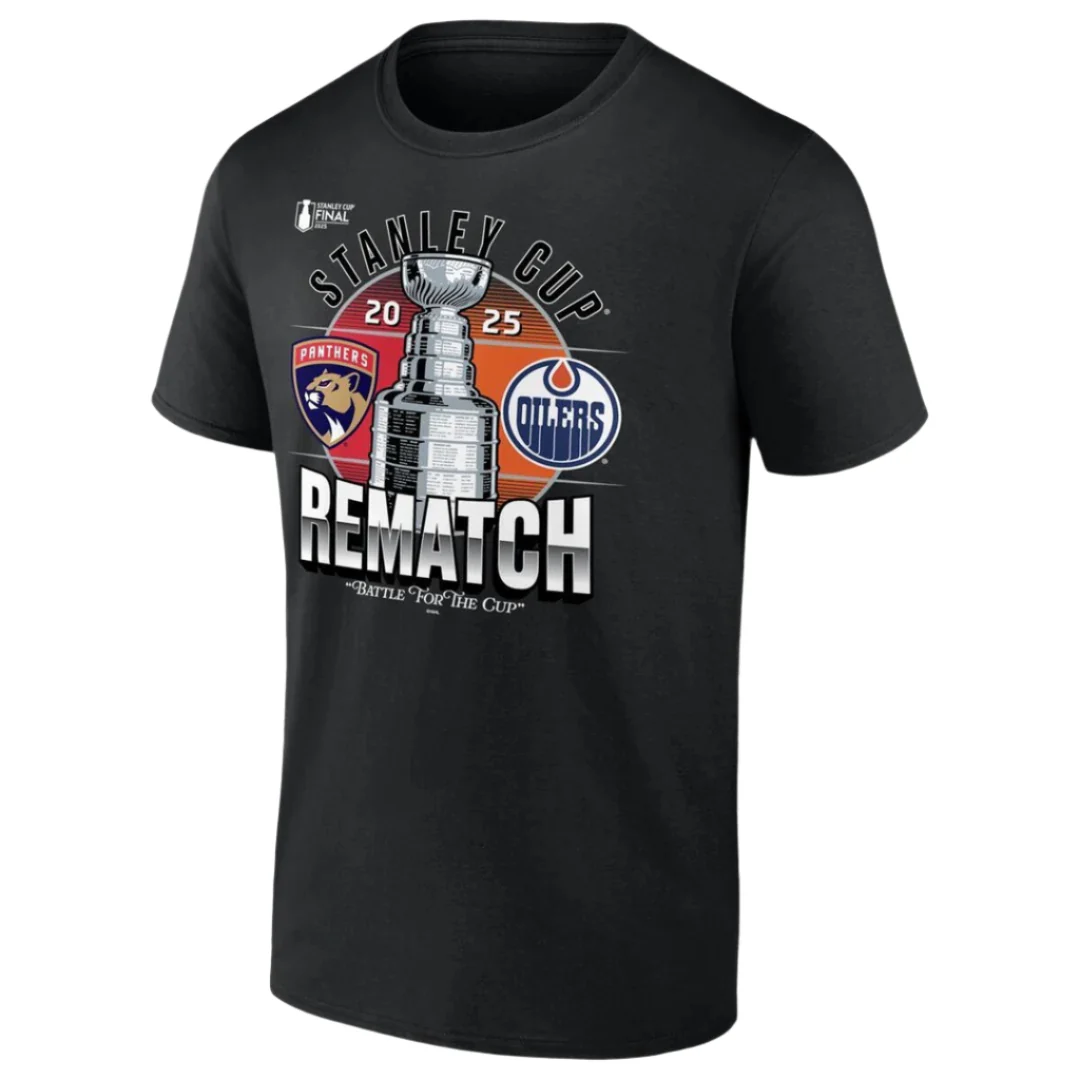 Fanatics Men's NHL Edmonton Oilers 2025 Stanley Cup Rematch T-Shirt