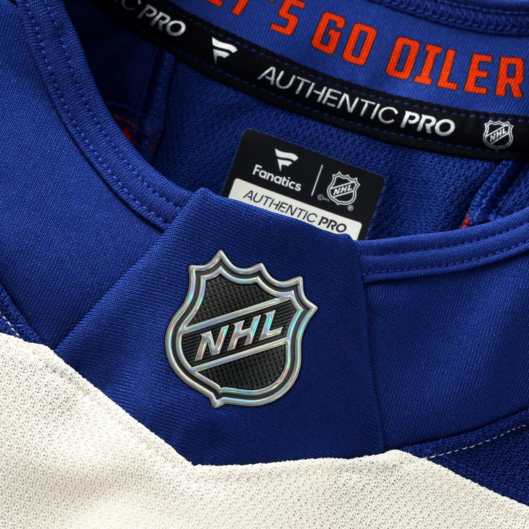 Fanatics Men's NHL Edmonton Oilers Authentic Pro Alternate Jersey - Image 6
