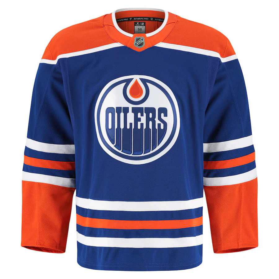 Fanatics Men's NHL Edmonton Oilers Authentic Pro Home Jersey