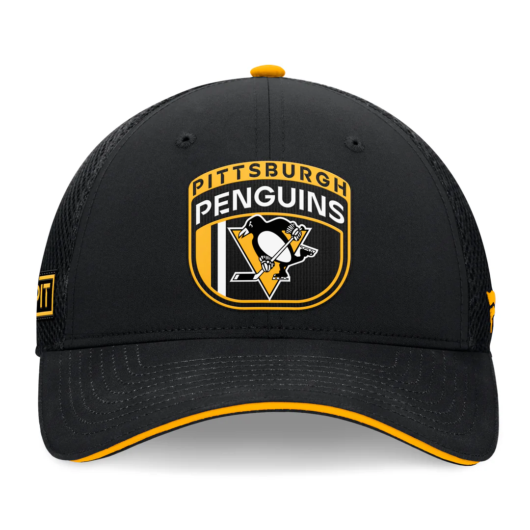 Fanatics Men's NHL Pittsburgh Penguins 2024 Adjustable Draft Cap - Image 2