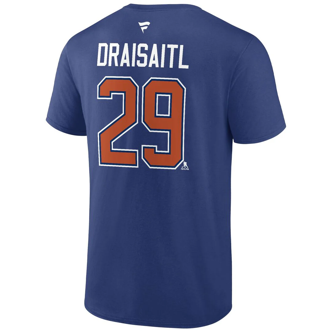Fanatics Men's NHL Edmonton Oilers Leon Draisaitl T-Shirt