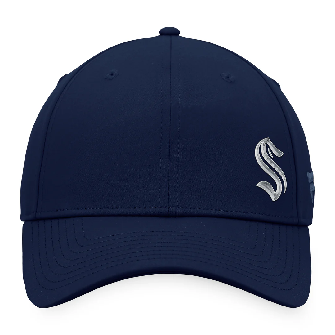 Fanatics Men's NHL Seattle Kraken 2023 Road Adjustable Cap - Image 4