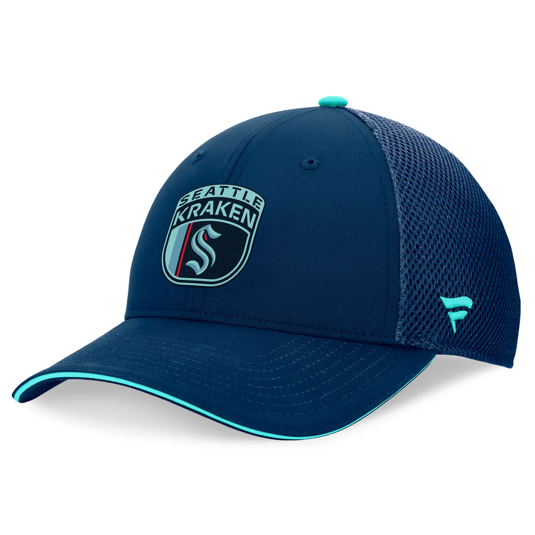 Fanatics Men's NHL Seattle Kraken 2024 Adjustable Draft Cap - Image 3