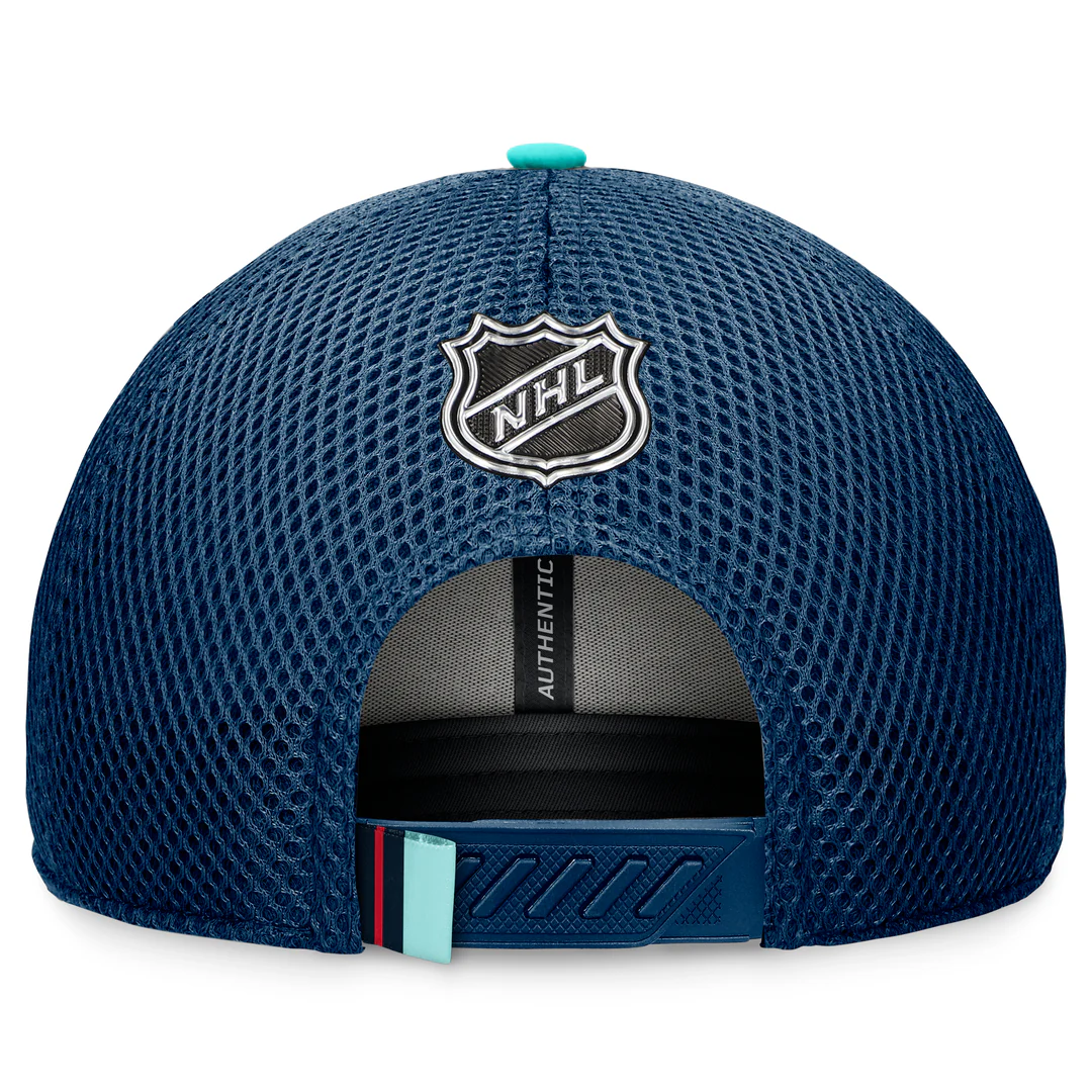 Fanatics Men's NHL Seattle Kraken 2024 Adjustable Draft Cap - Image 4