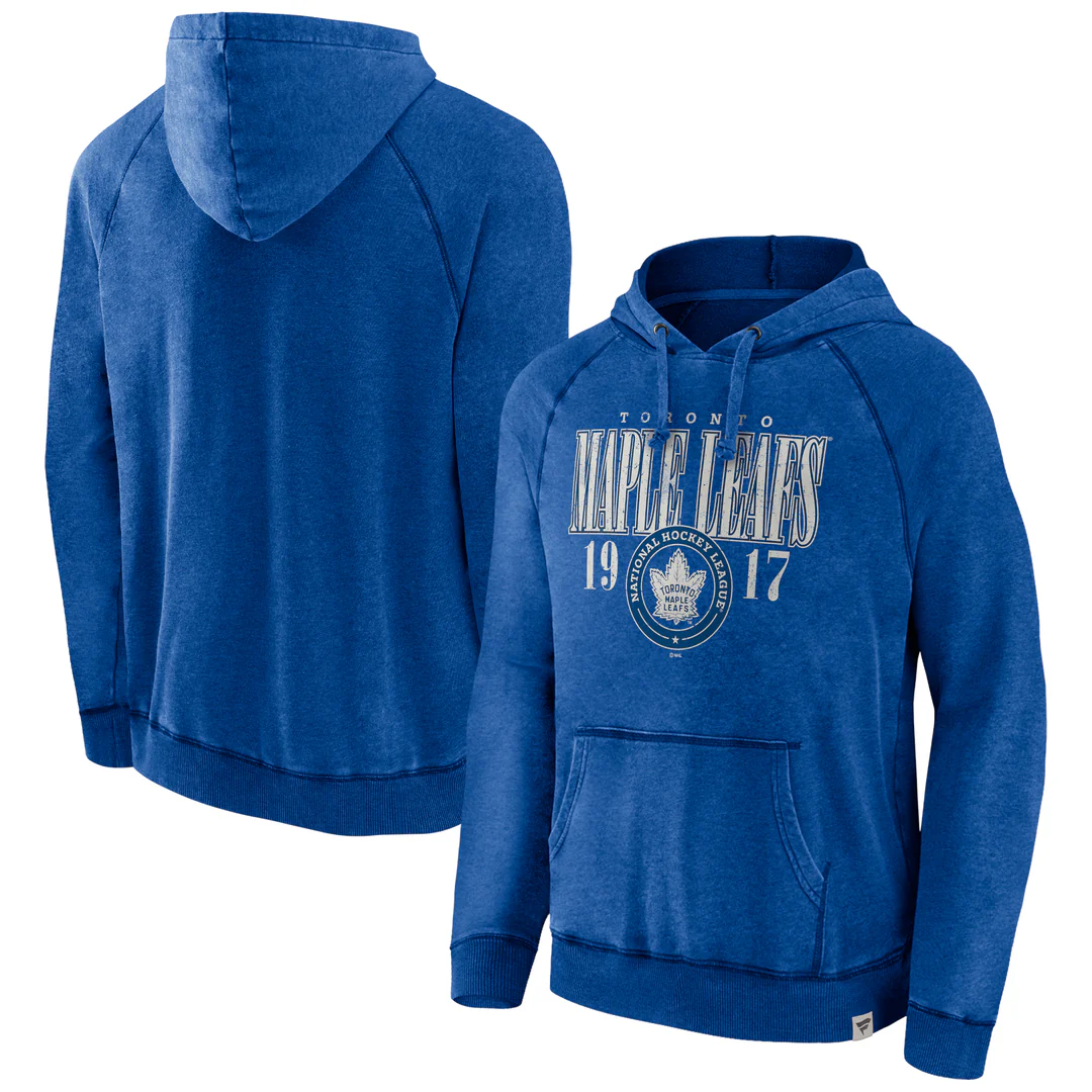 Fanatics Men's NHL Toronto Maple Leafs 2023 Snow Washed Hoodie - Image 3