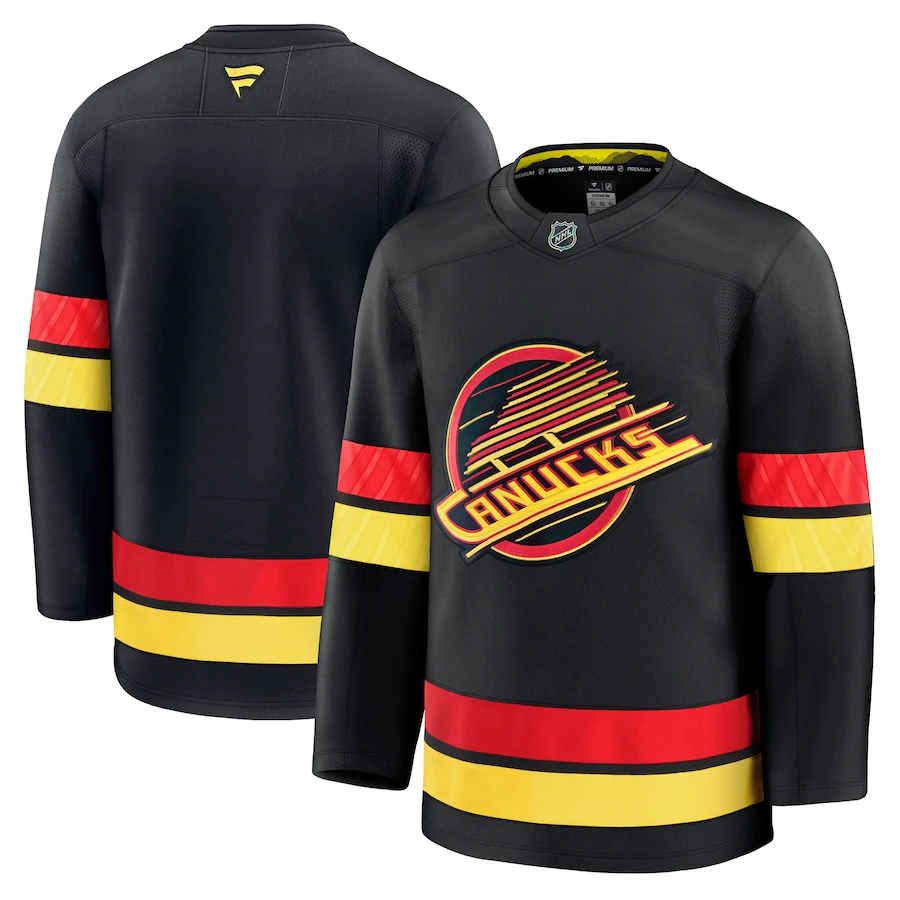 Fanatics Men's NHL Vancouver Canucks Premium Alternate Jersey - Image 3