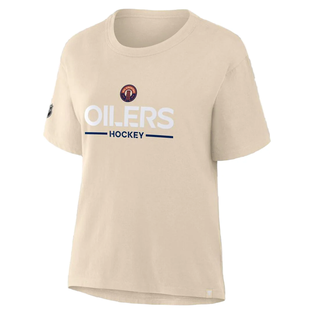 Fanatics Women's NHL Edmonton Oilers 2025 Alternate T-Shirt