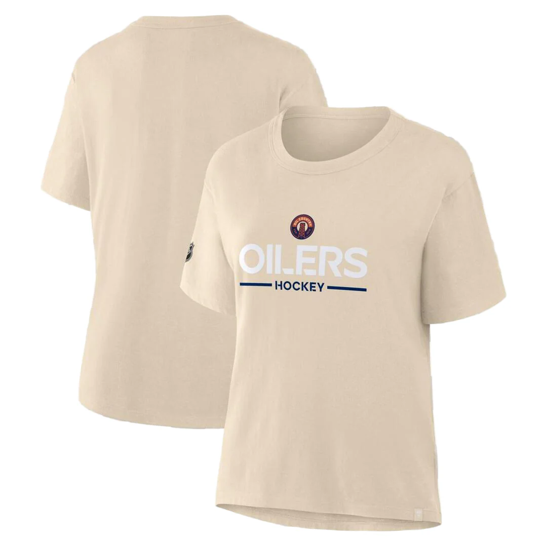 Fanatics Women's NHL Edmonton Oilers 2025 Alternate T-Shirt - Image 3