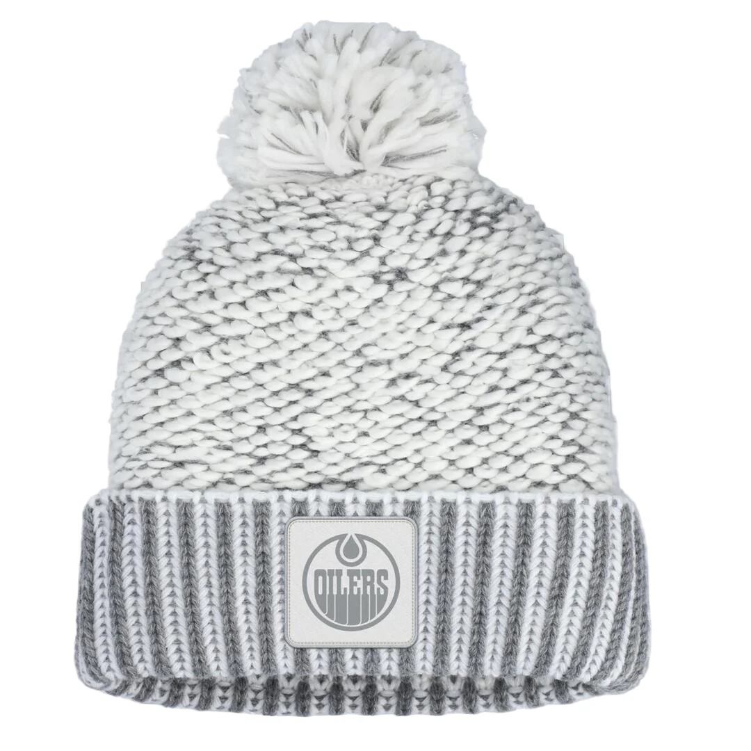 Fanatics Women's NHL Edmonton Oilers 2025 Mist Cuffed Pom Knit Toque