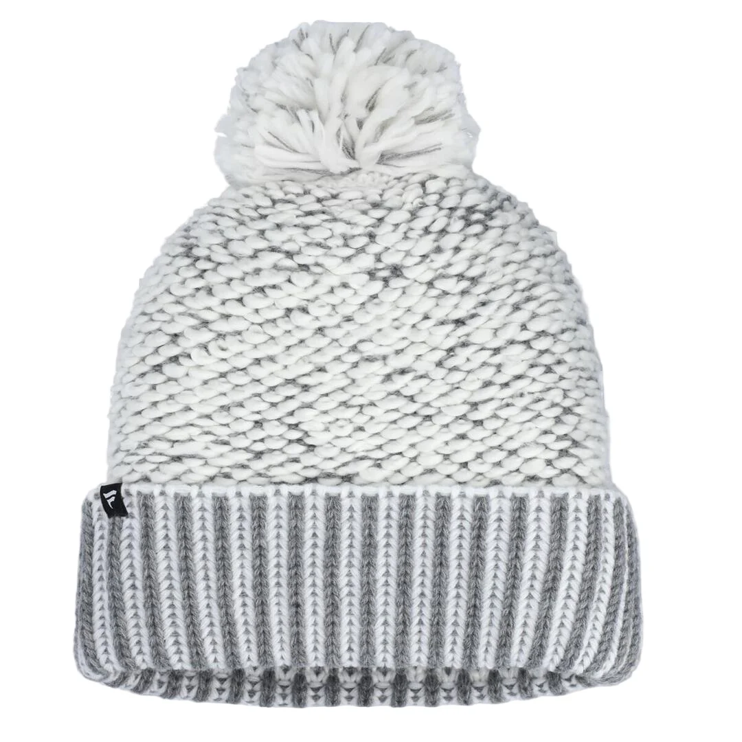 Fanatics Women's NHL Edmonton Oilers 2025 Mist Cuffed Pom Knit Toque - Image 2