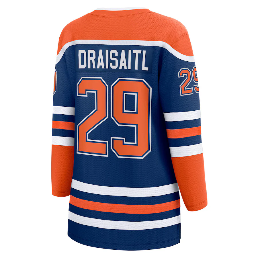 Fanatics Women's NHL Edmonton Oilers Leon Draisaitl Breakaway Home Jersey
