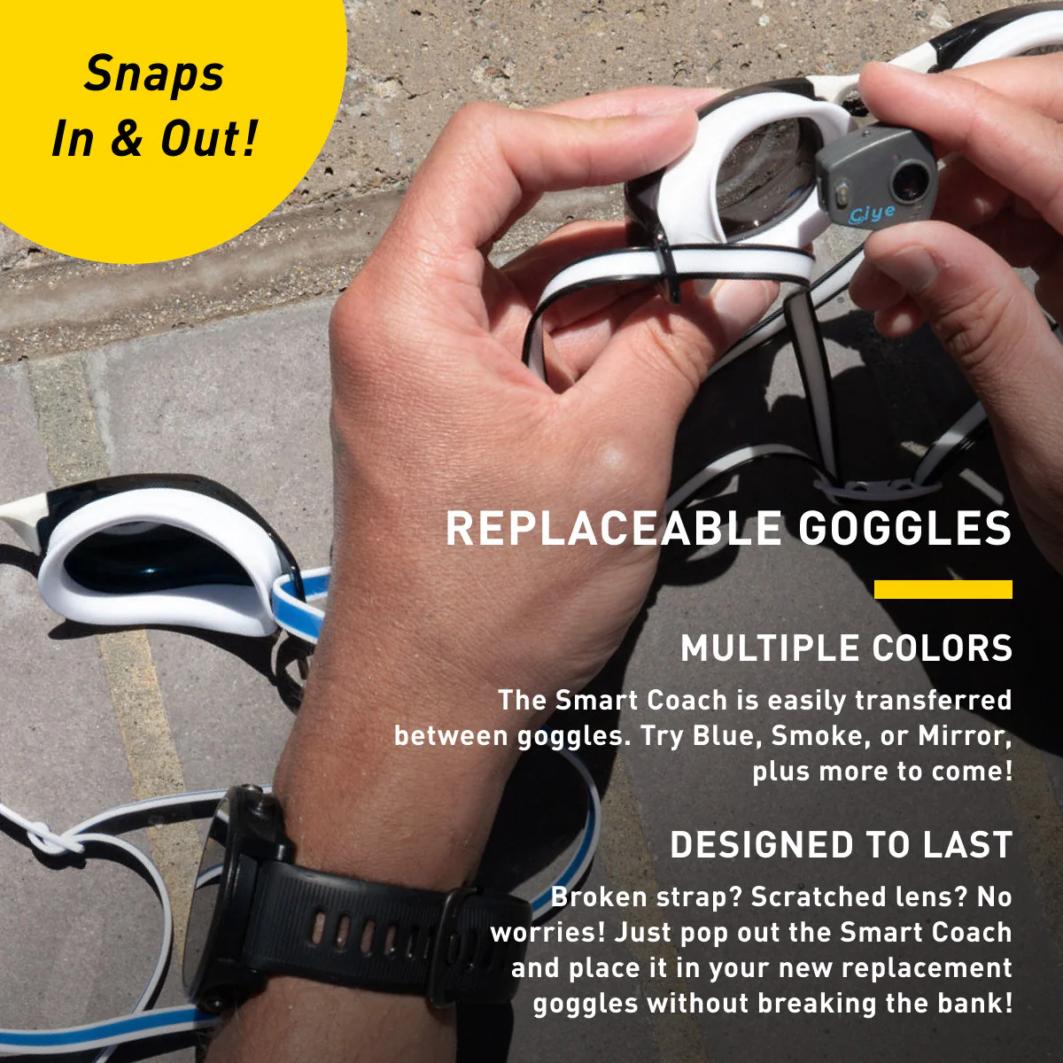 Finis Smart Swim Goggle - Image 7