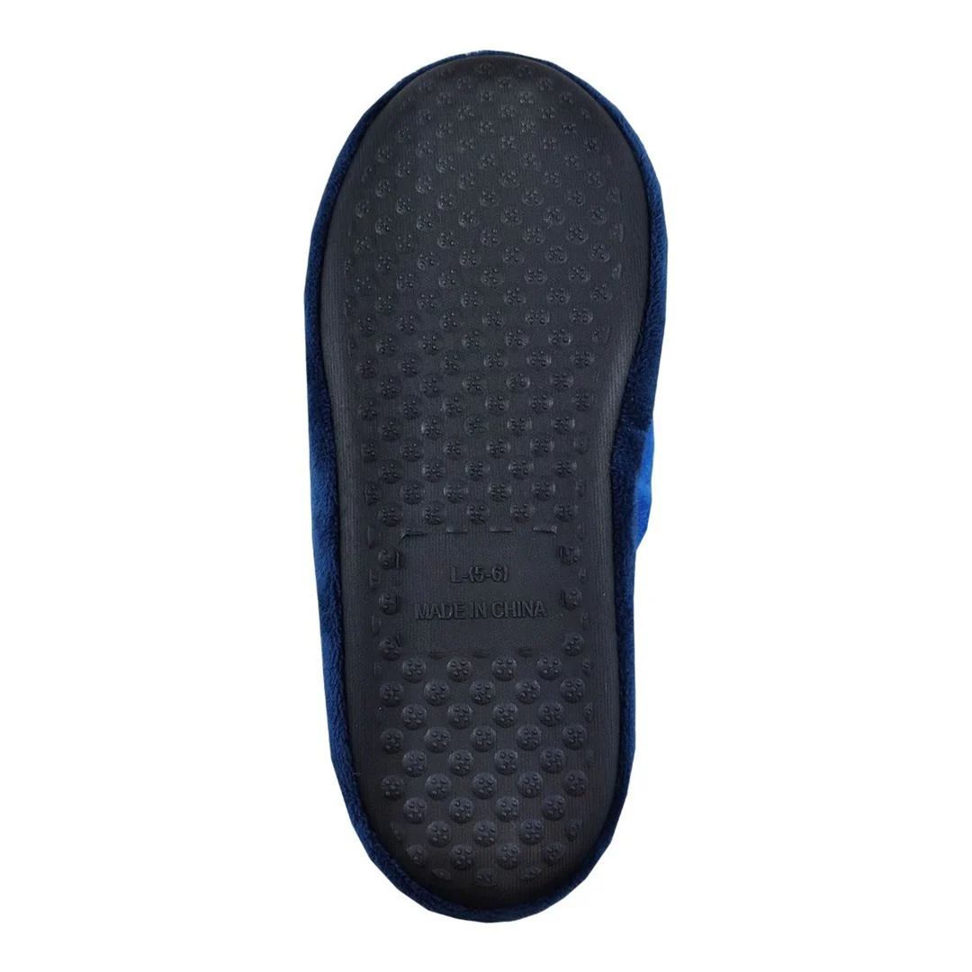 FOCO Men's NHL Winnipeg Jets Big Logo Slippers - Image 3