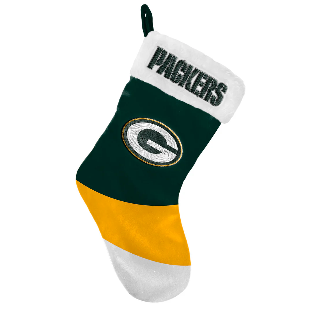 FOCO NFL Green Bay Packers Christmas Stocking